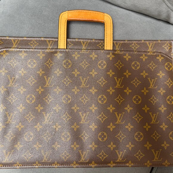 Louis Vuitton Monogram Canvas Document Bag | Vintage | Never Used - Picture 2 of 10